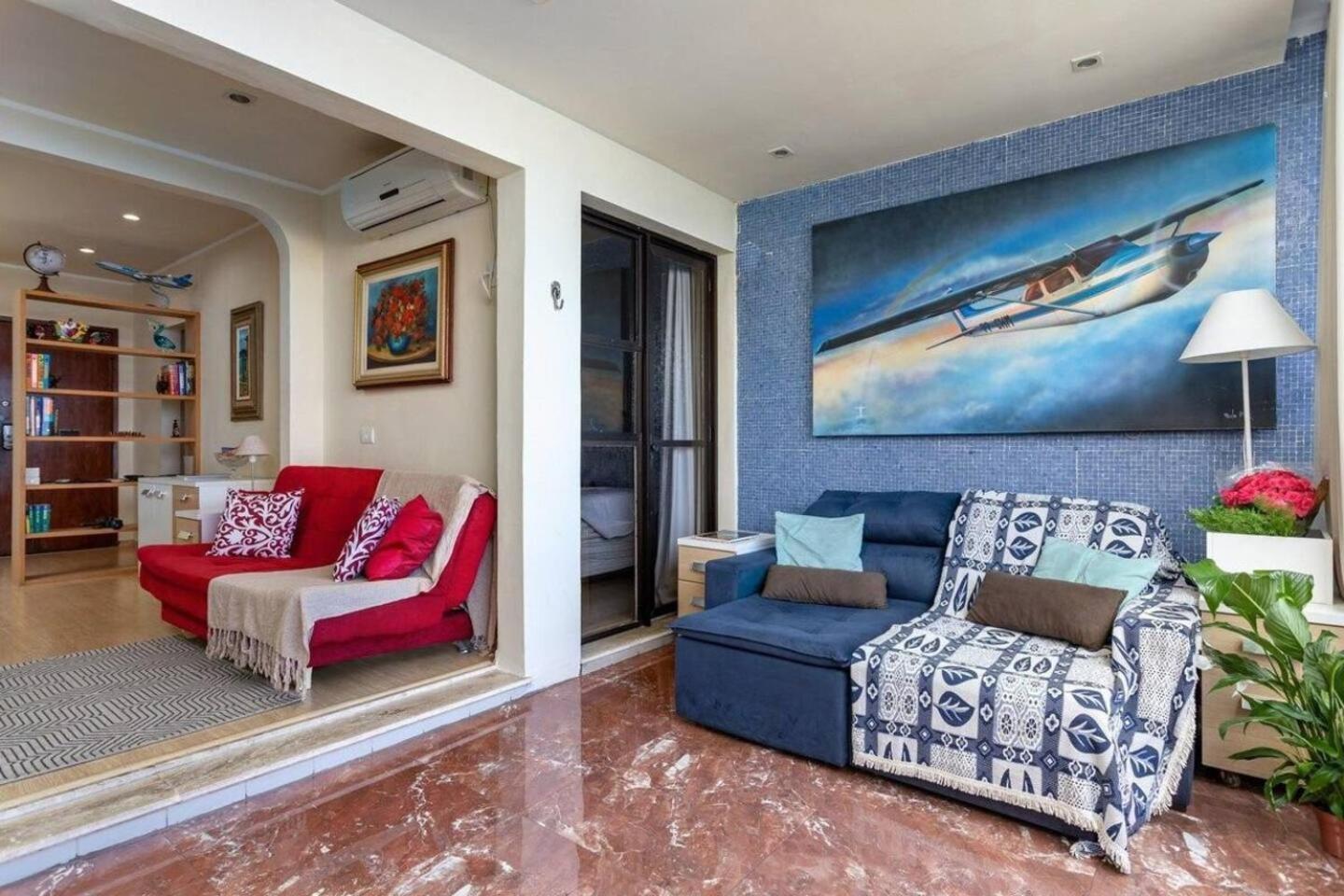 Lindo Ap Frente Ao Mar Da Barra! Appartement *